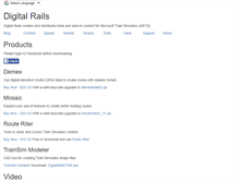 Tablet Screenshot of digital-rails.com